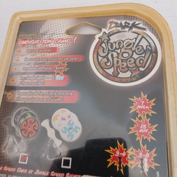Jungle Speed Travel Card Game Dark FRENCH Tom & Yako In Original Package - Picture 9 of 9